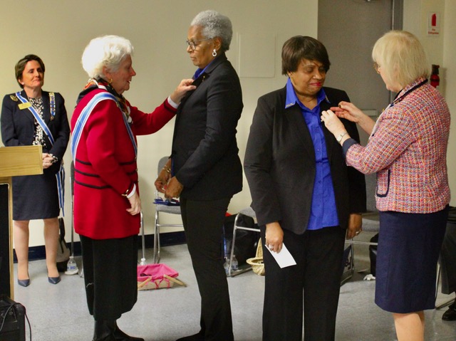 Honorary Partner ceremony for DC VVA Chapter 958 by District of Columbia Chapter NSDAR